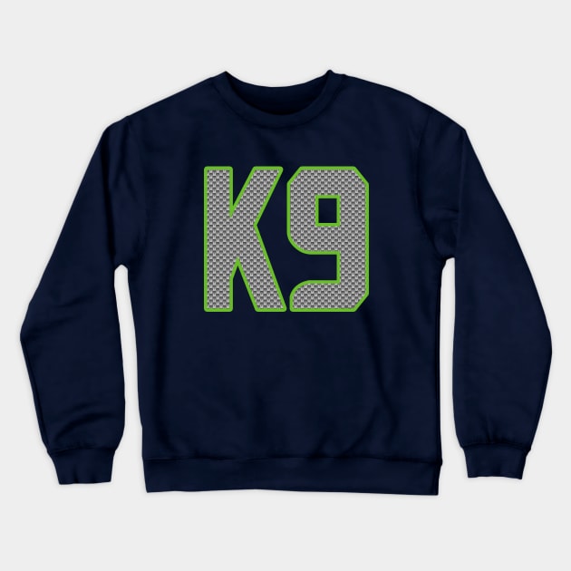 Seattle Seahawks Kenneth Walker III K9 by CH3Media Crewneck Sweatshirt by CH3Media